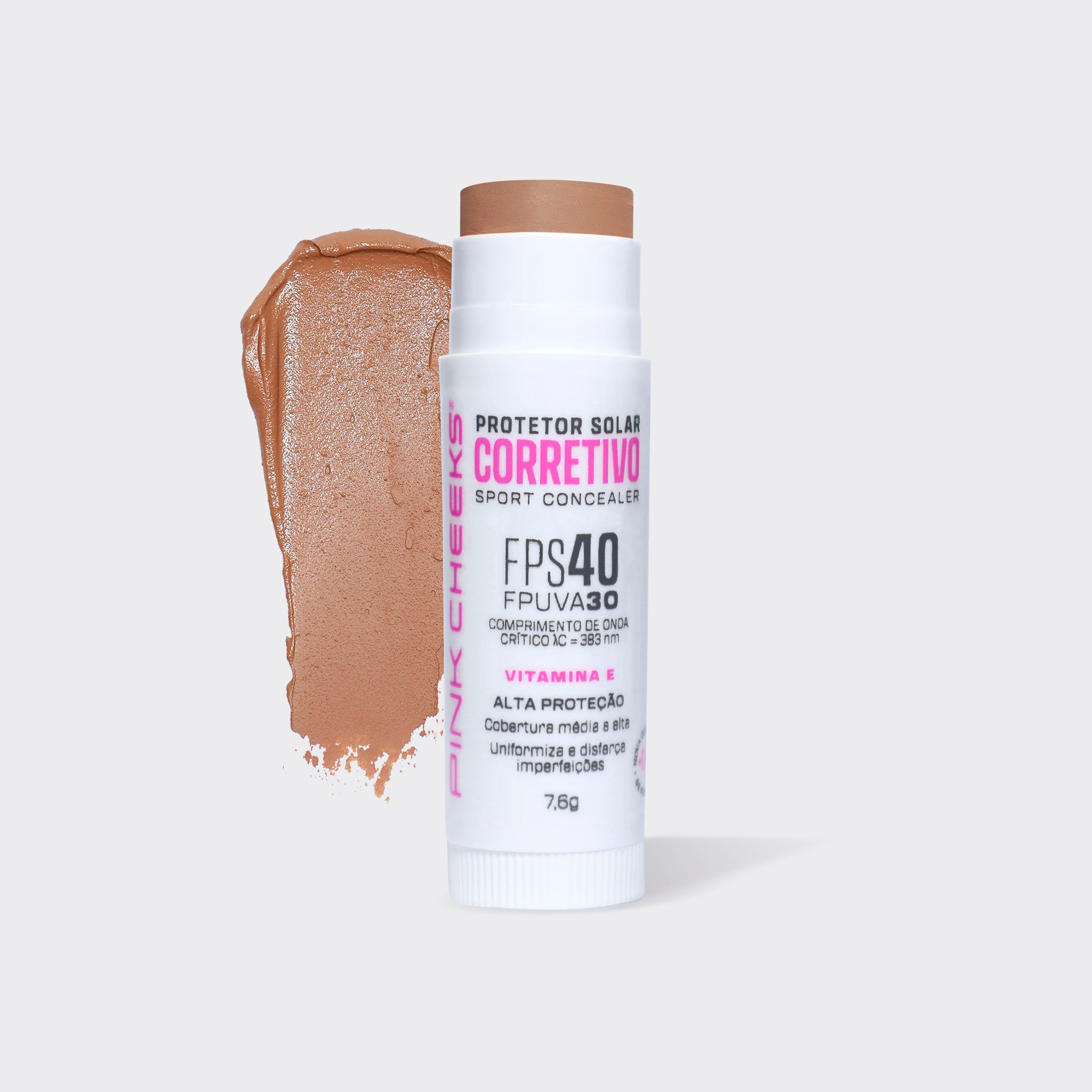 CORRETIVO COM PROTETOR SOLAR FPS40 FPUVA30 - C30 7G
