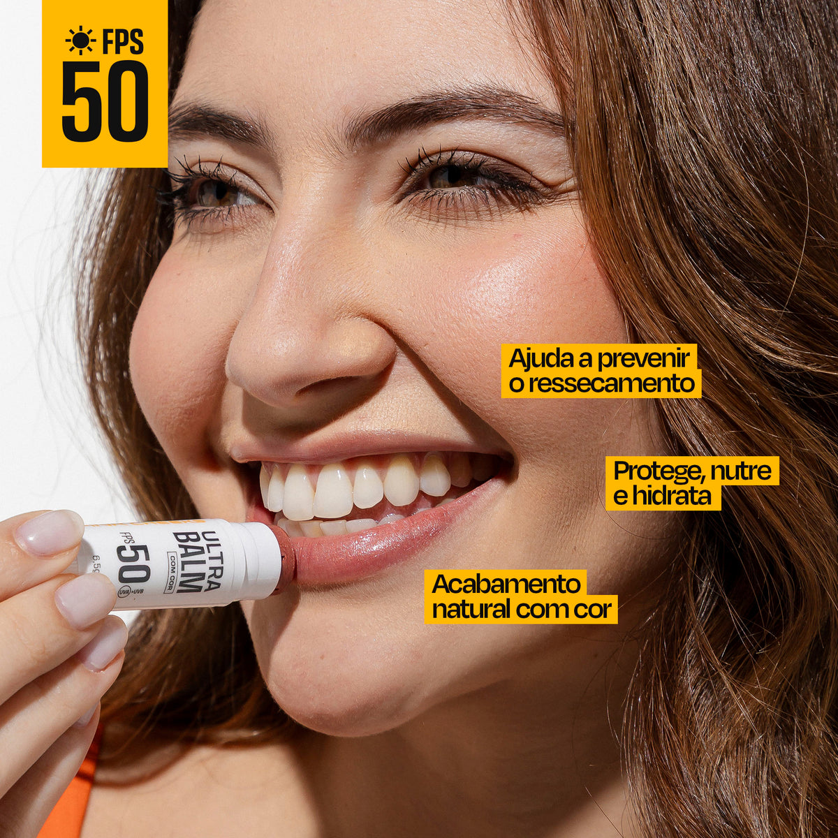 ULTRA BALM COM COR FPS50 FPUVA22 6,5G - AMEIXA