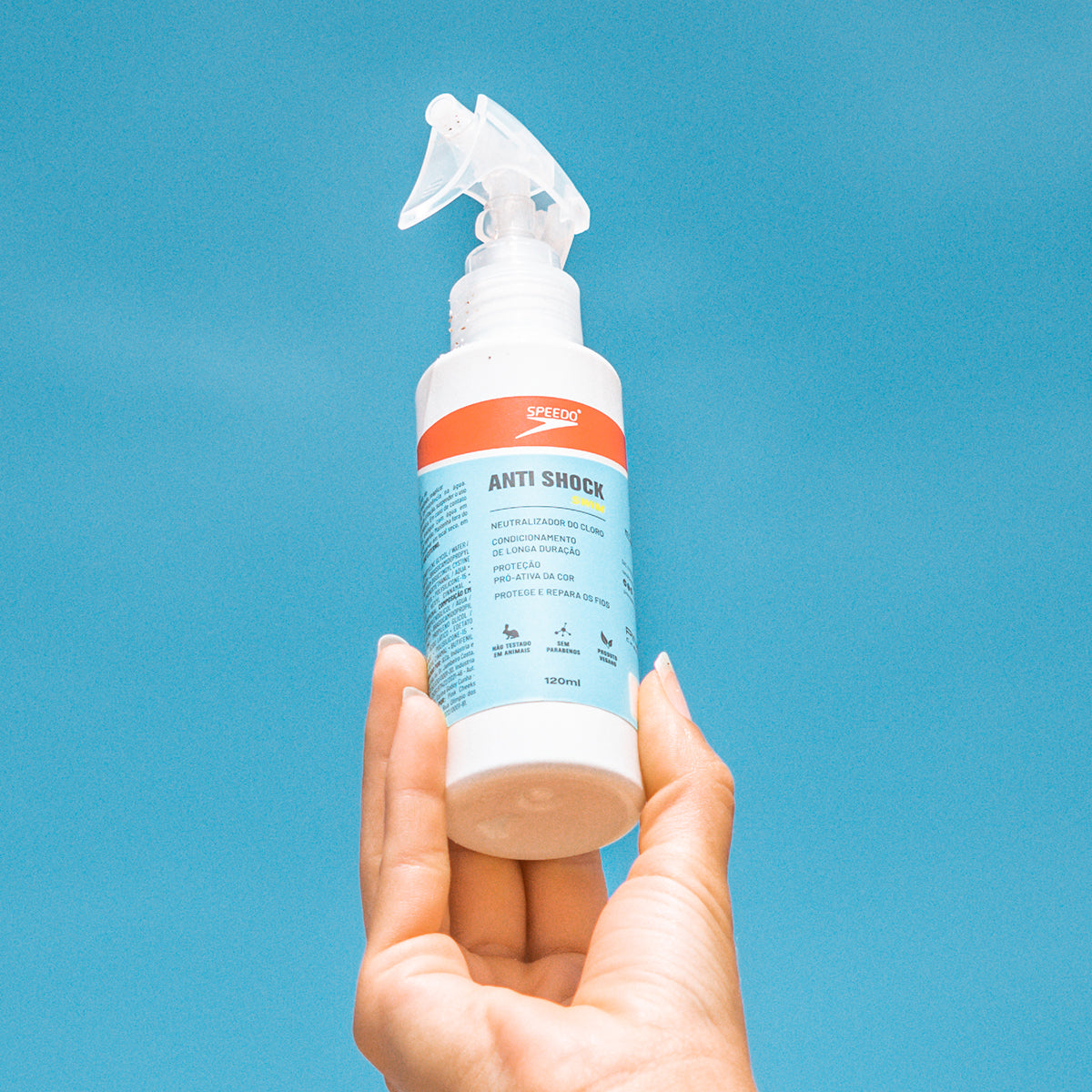 Leave-in Anti Shock Swim Speedo Spray 120ml