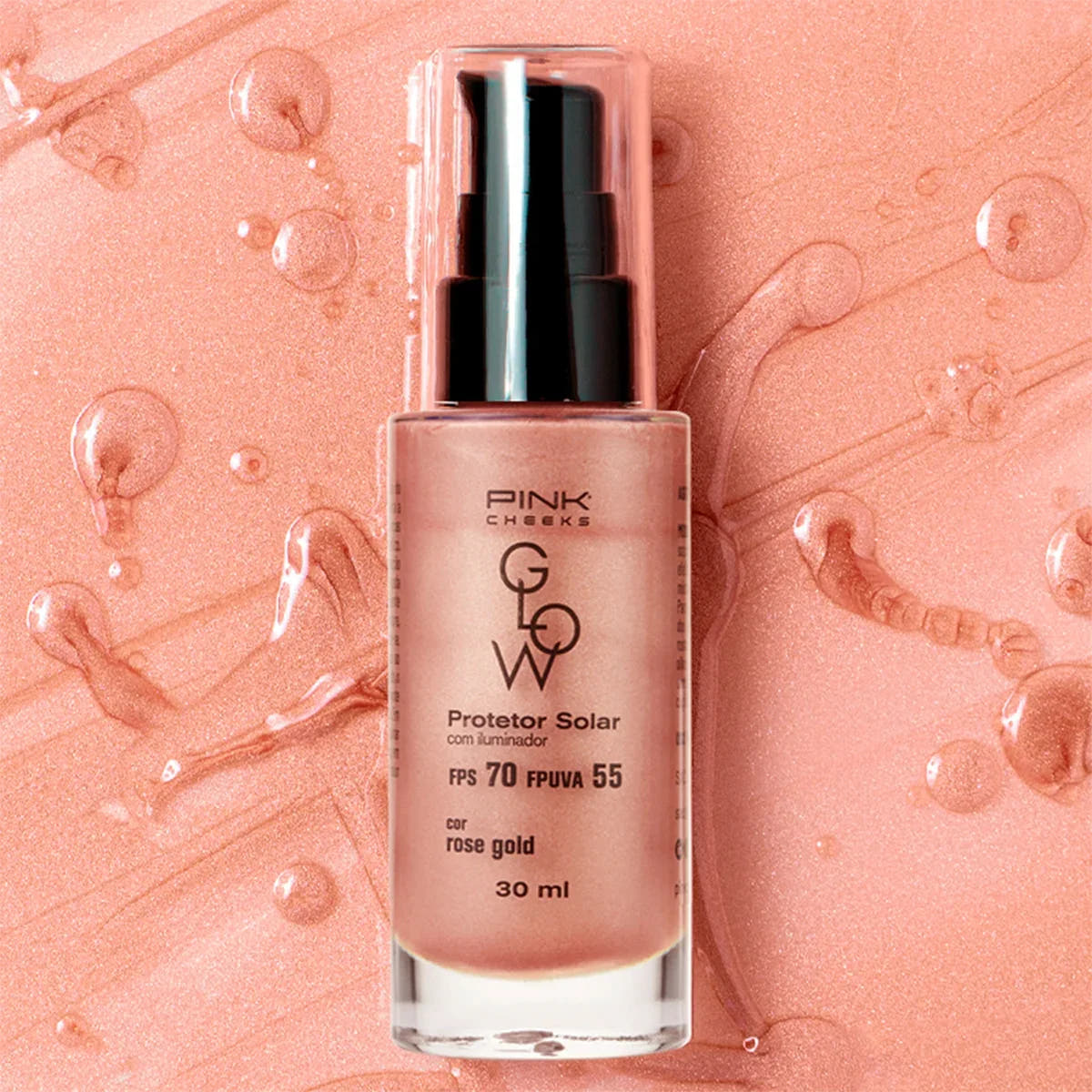 GLOW BOOSTER - ROSE GOLD FPS70 30ML