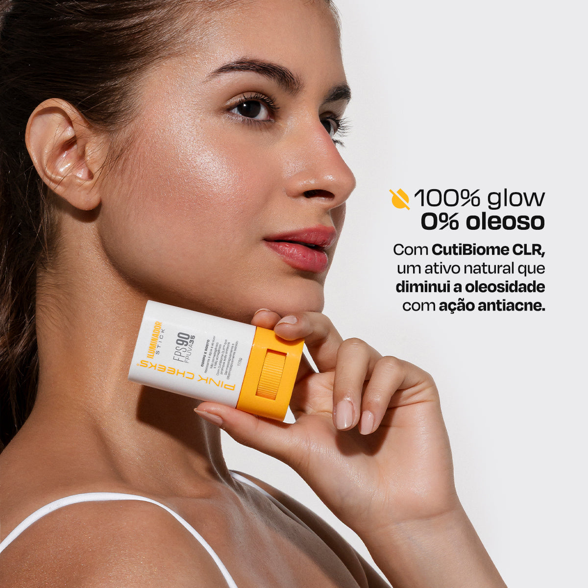 Iluminador Multifuncional Corporal e Facial FPS 90 FPUVA 35 17,5g Bronze