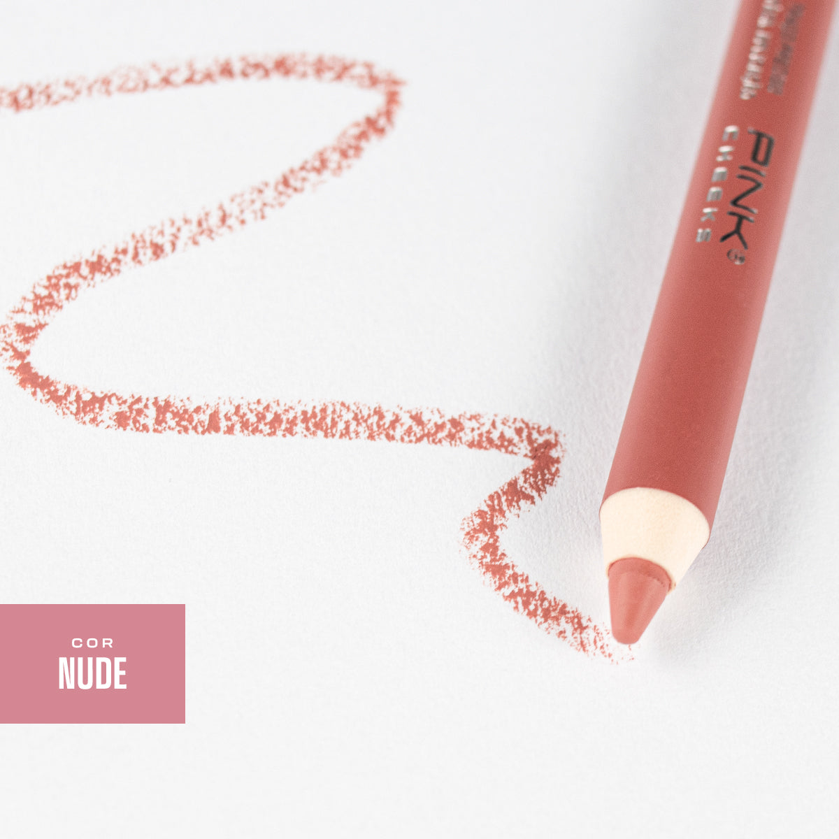 Lápis Batom Labial Sport Lip Pencil Nude 1,2g