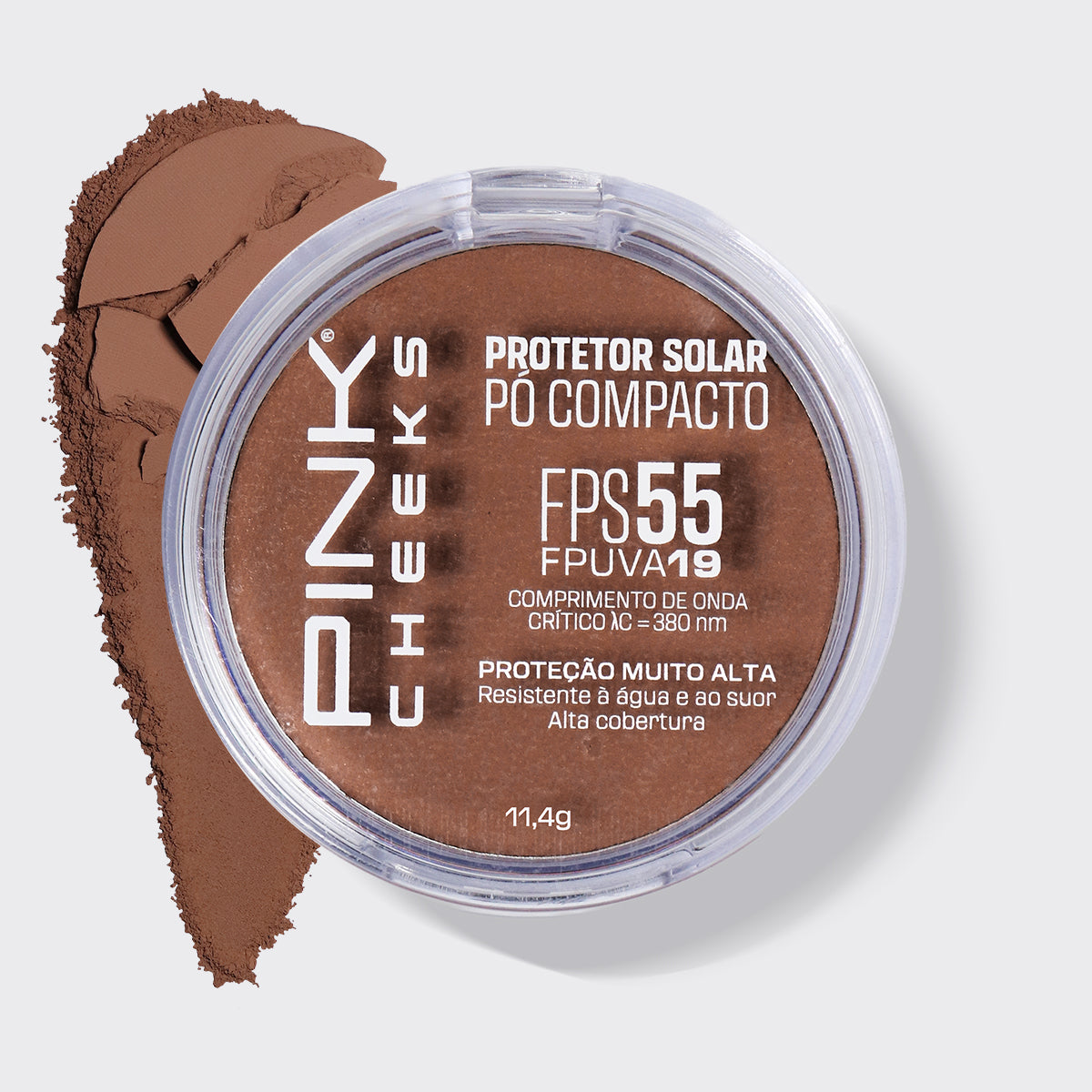 Protetor Solar Pó Compacto FPS 55 FPUVA 19 11,4g P50