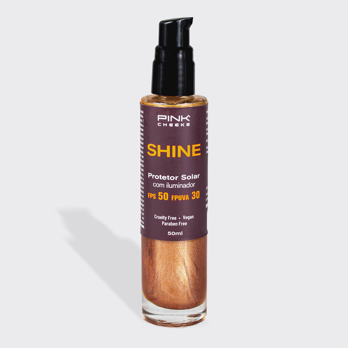 Shine Protetor Solar Iluminador FPS50 - 50ml