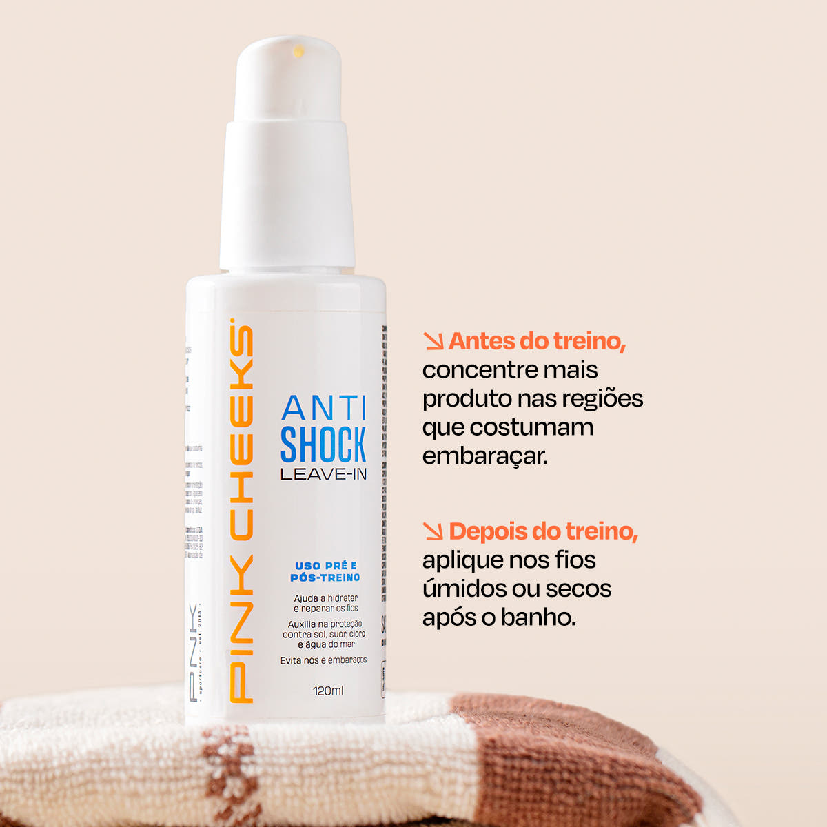 LEAVE-IN ANTI SHOCK PRÉ TREINO 120ML