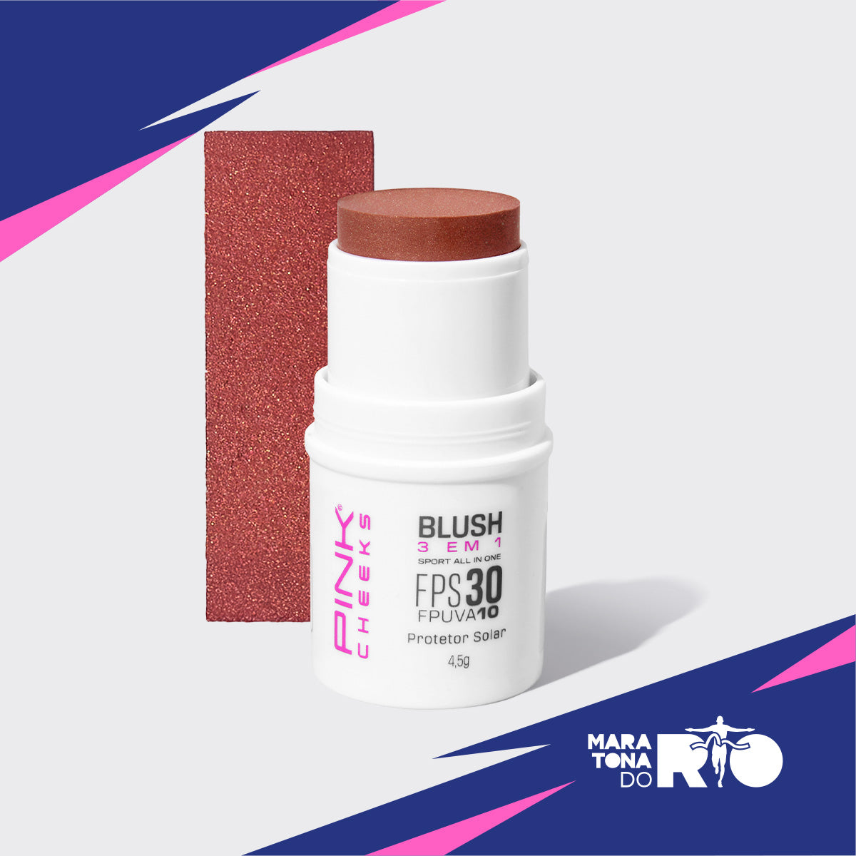 Blush All in One FPS30 FPUVA10 4,5g - Bronze Carioca
