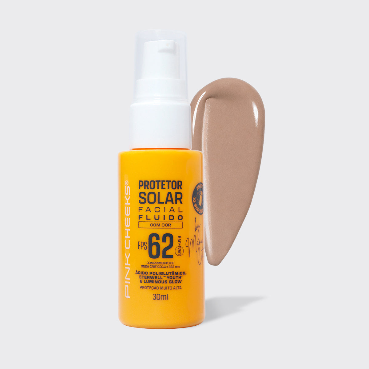 PROTETOR SOLAR FACIAL FLUIDO FPS62 FPUVA36 30ML - TINT 15