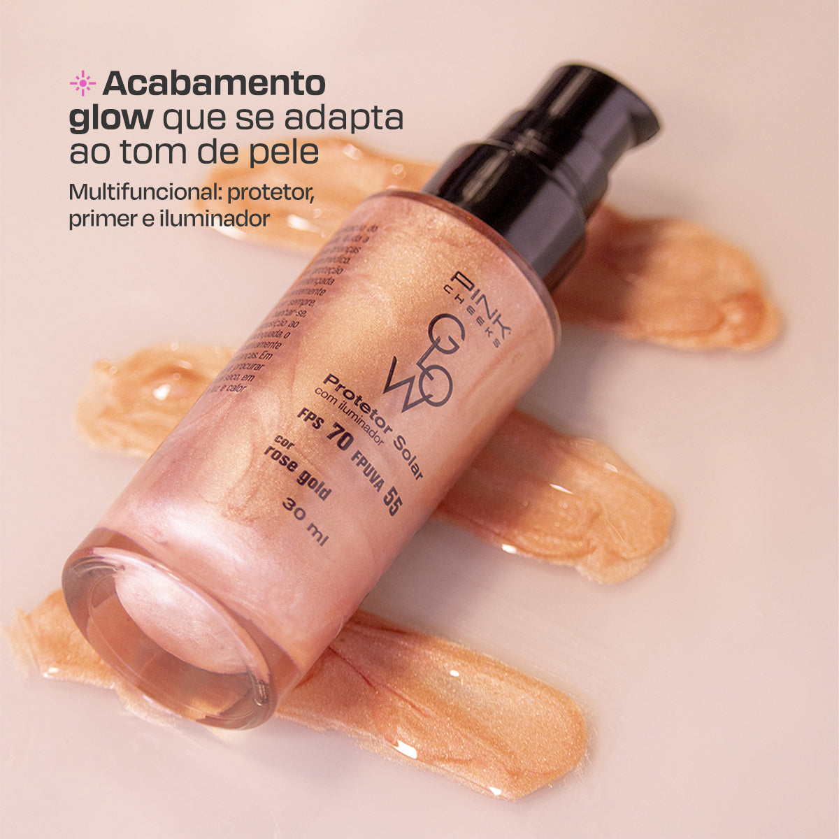 Glow Booster - Rose Gold FPS70 30ml
