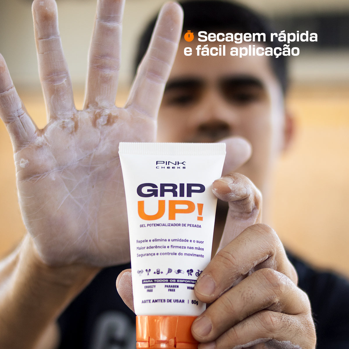 Grip Up! Gel Potencializador de Pegada 60g