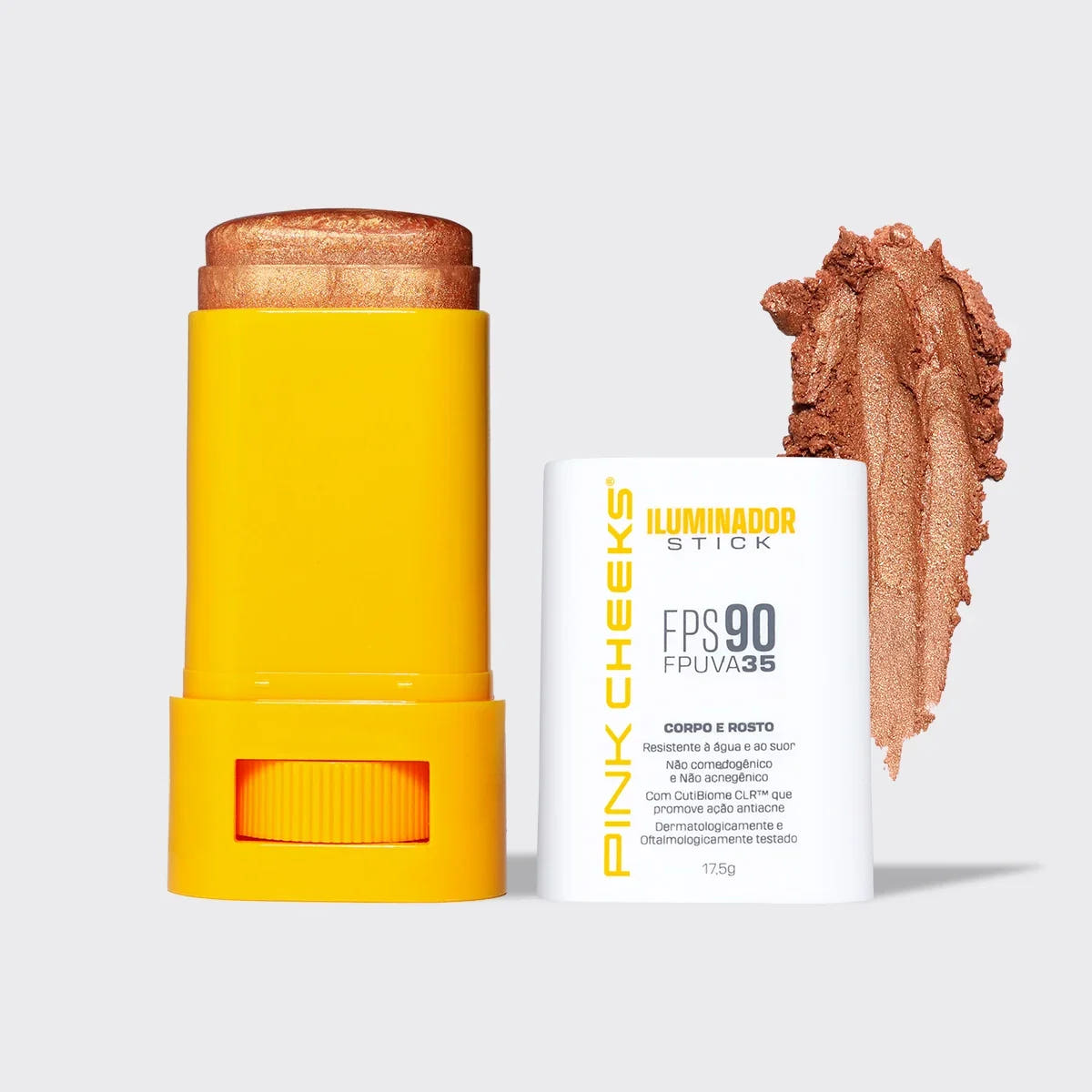 ILUMINADOR MULTIFUNCIONAL CORPORAL E FACIAL FPS90 FPUVA35 17,5G - GOLD
