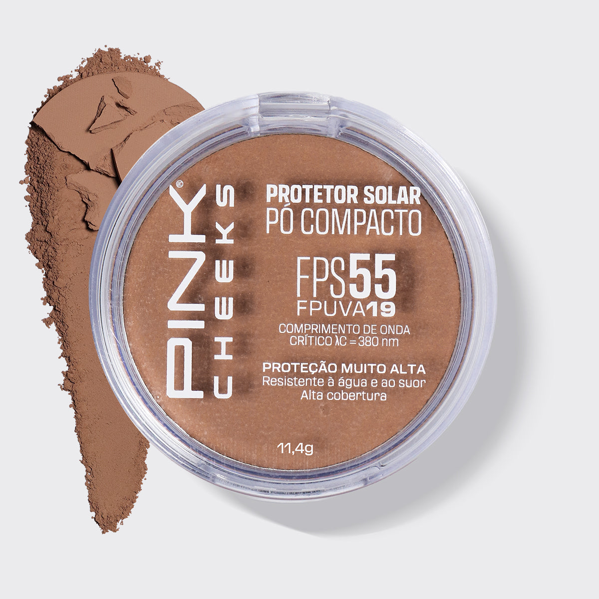 Protetor Solar Pó Compacto FPS 55 FPUVA 19 11,4g P40