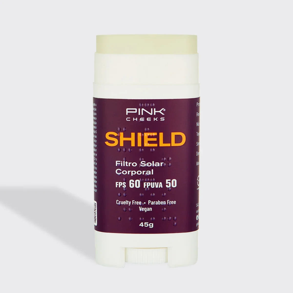 SHIELD PROTETOR CORPORAL FPS60 FPUVA50 45G