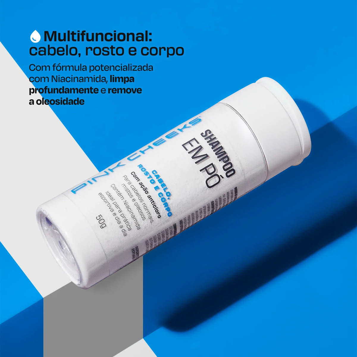 SHAMPOO EM PÓ 3 EM 1 - 50G